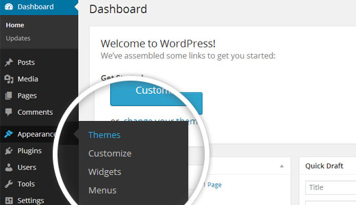 Setting Dashboard di WordPress dengan Mudah